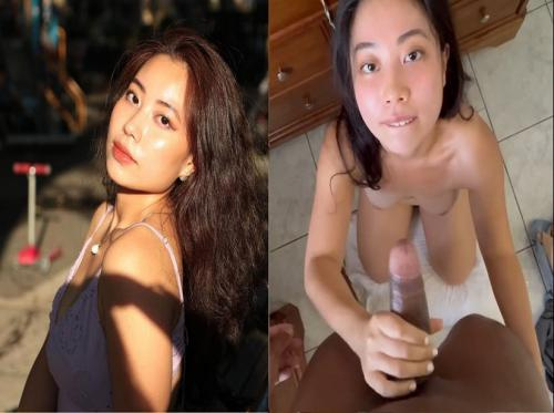 Nhi Nguyen ajuda o namorado a liberar esperma